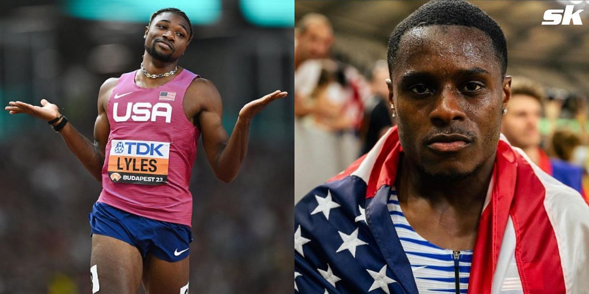 Fans reacted to Christian Coleman and Fred Kerley