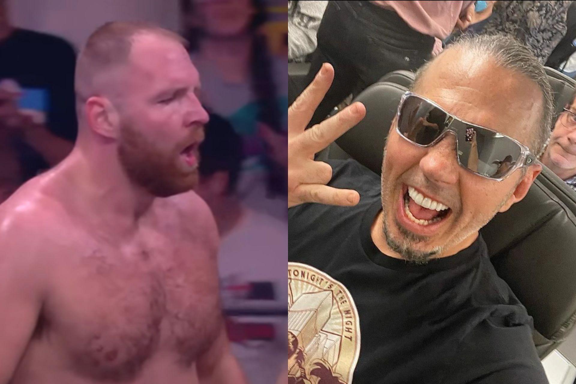 Matt Hardy sends warm message to Jon Moxley after IWGP Championship win [Image Credits:Matt Hardy Instagram and AEW Youtube]