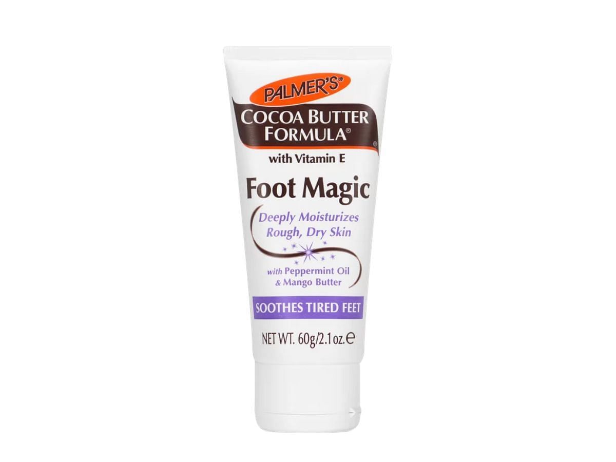 Palmer&#039;s Cocoa Butter Formula Foot Magic Moisturizing Foot Cream (Image via Walmart)