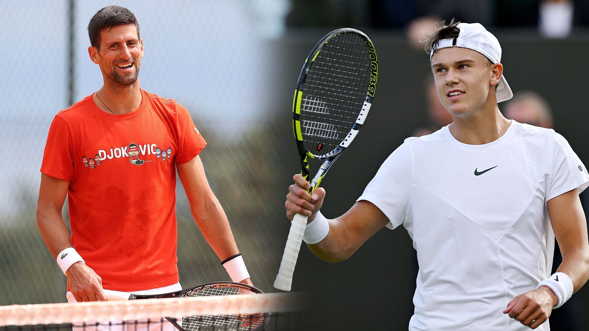Novak Djokovic &amp; Holger Rune in Monte Carlo 