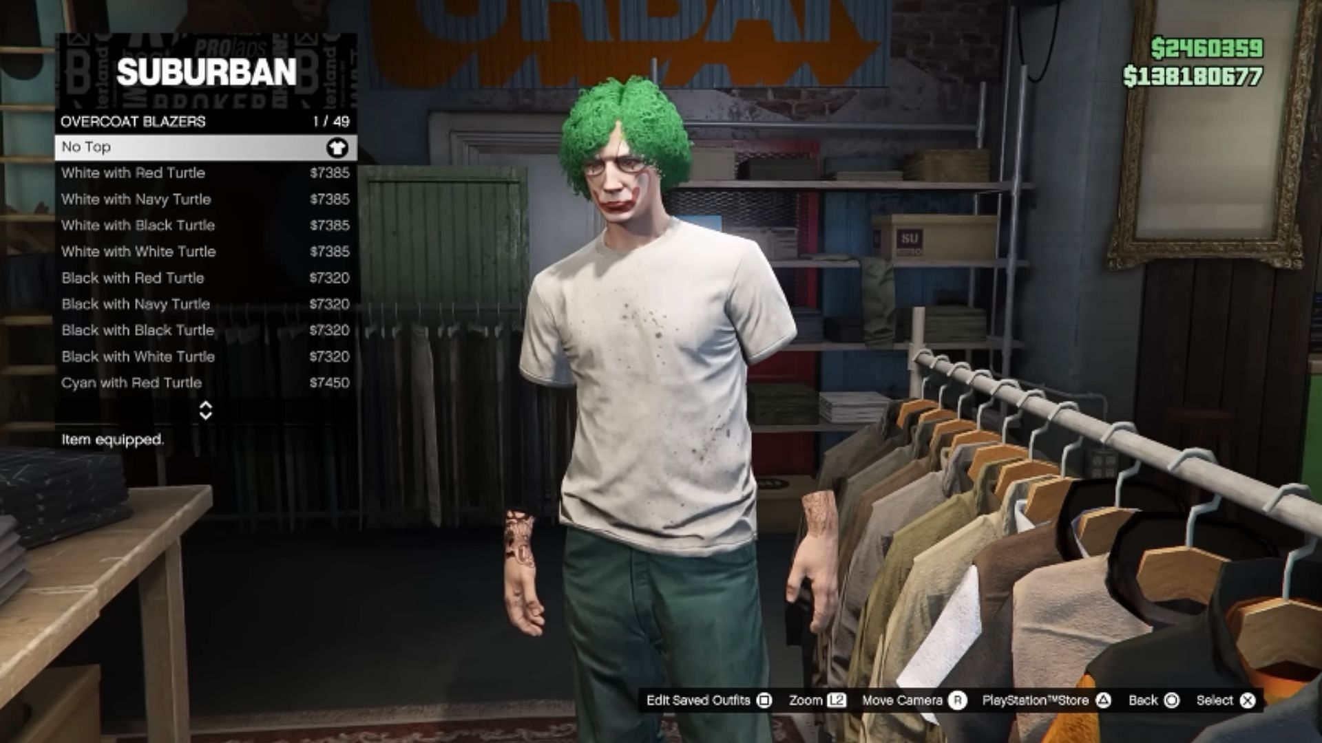 This is what your character will look like with this glitch in effect (Image via YouTube/TGG)