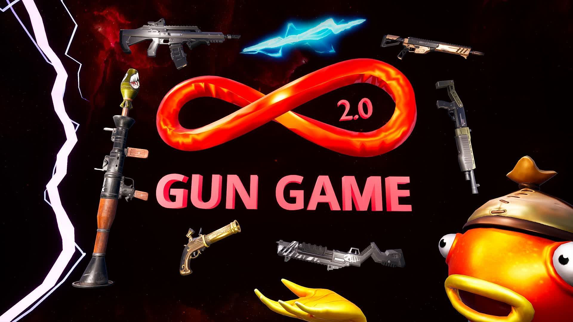 Fortnite Infinite Gun Game 2.0: UEFN map code, how to play, and more