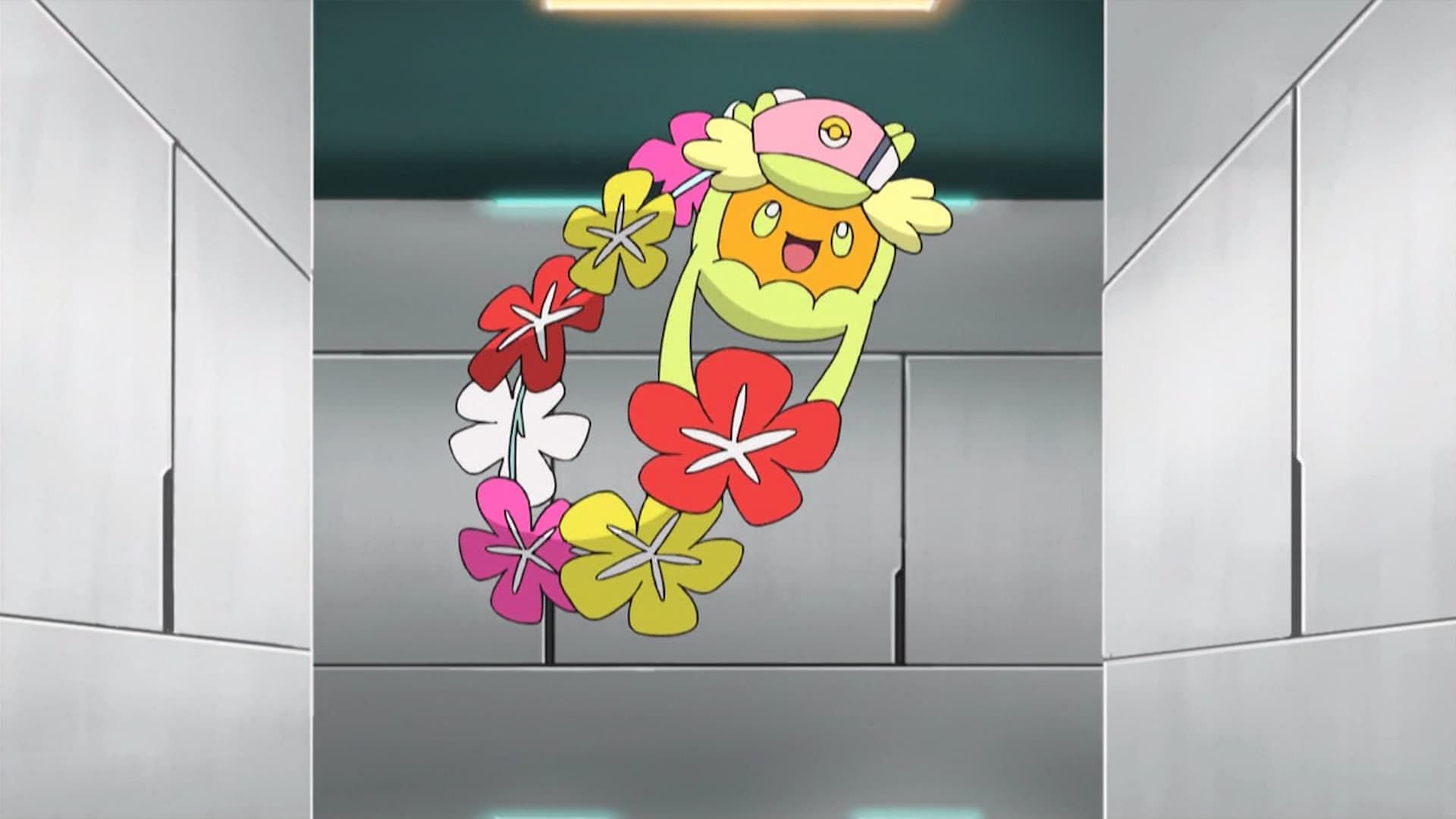 Comfey in the anime (Image via The Pokemon Company)