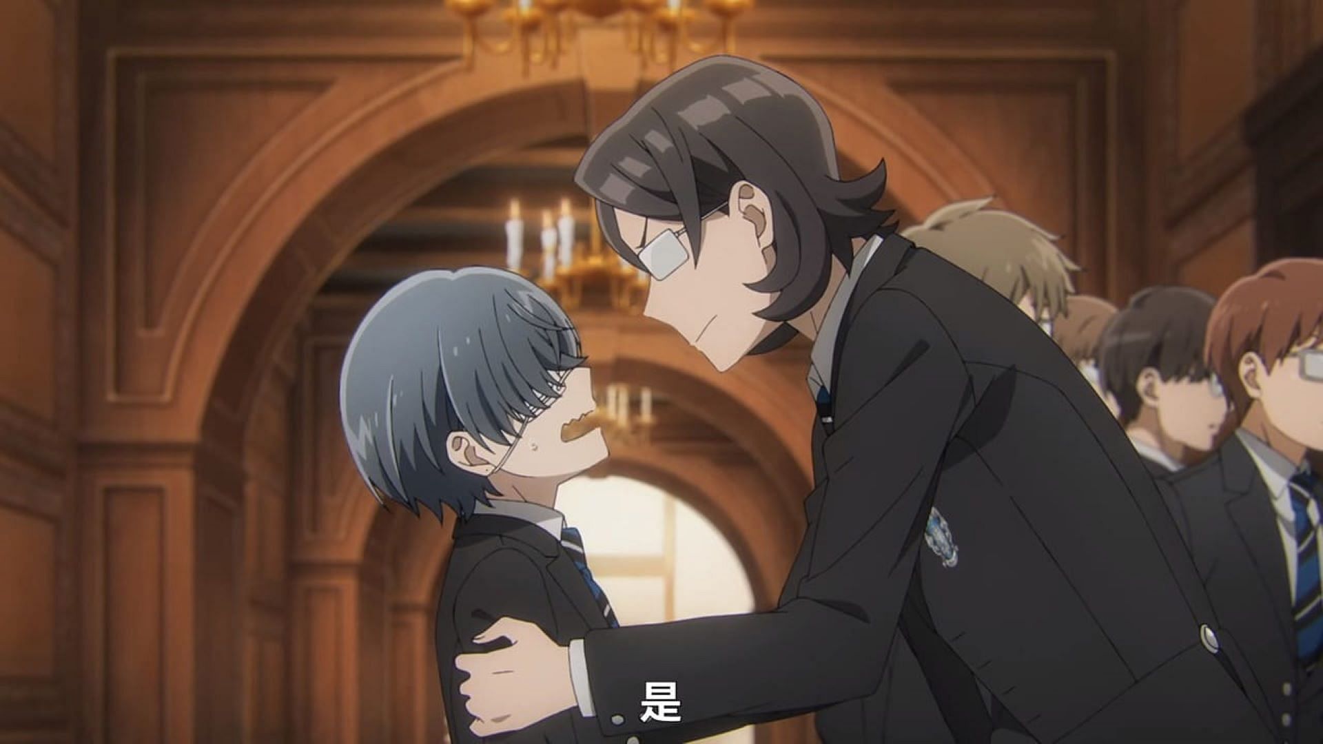 Clayton and Ciel, as seen in the episode (Image via CloverWorks)