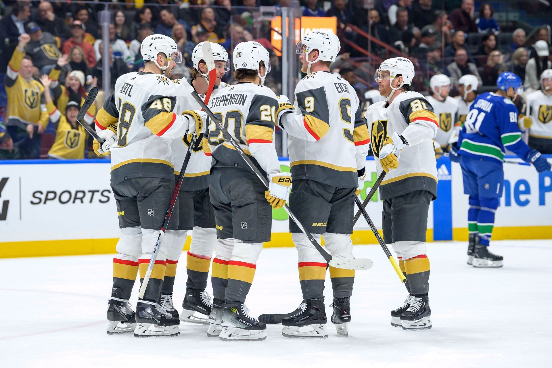 Vegas Golden Knights v Vancouver Canucks