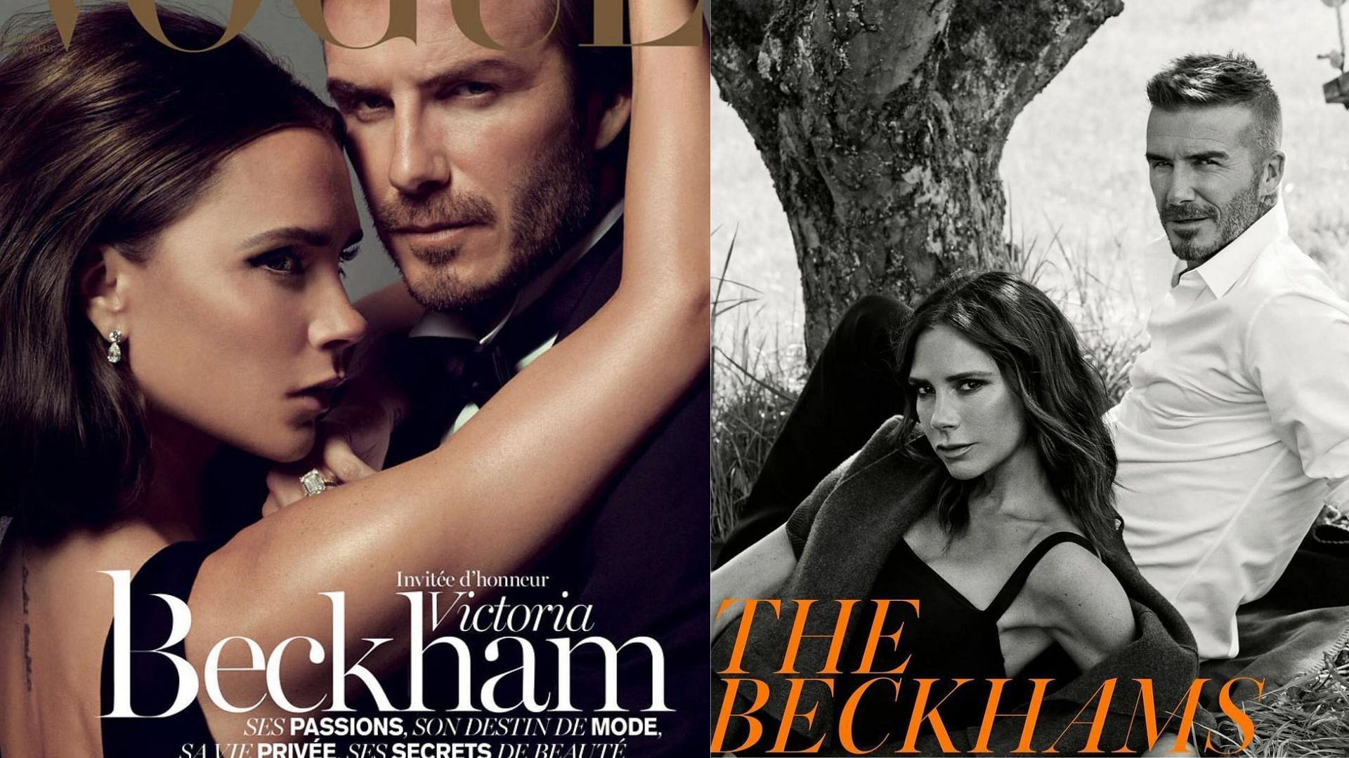 Fans swoon over Victoria and David Beckham&rsquo;s look in the magazine pictorial reminiscences post