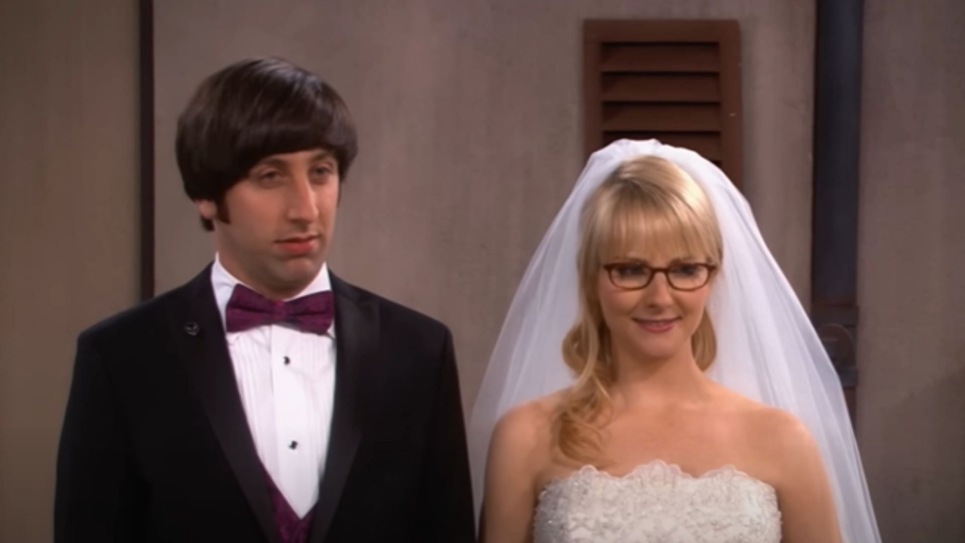 Howard and Bernadette Get Married (Image via TBS)