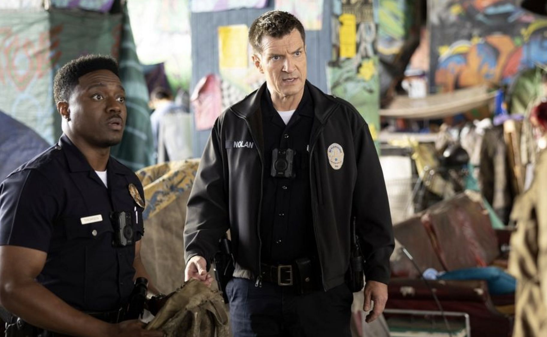 A still from the sixth installment of The Rookie. (Image via ABC)