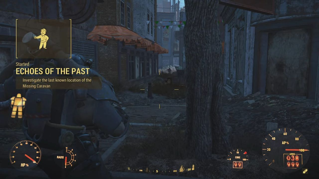 Fallout 4 Echoes of the Past mission.