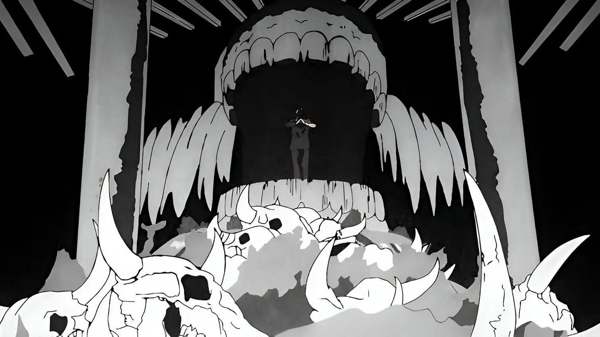 Sukuna&#039;s domain as shown in the manga (Image via Shueisha)