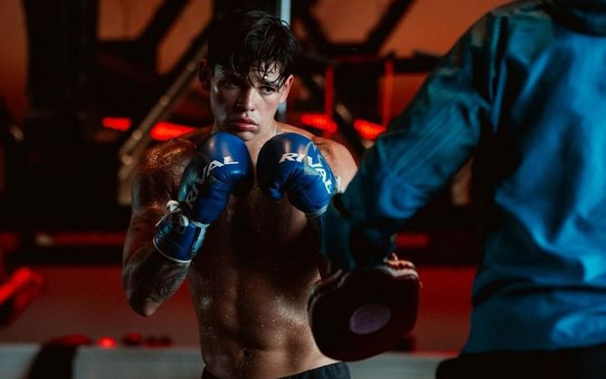 Ryan Garcia makes "2000 wives" reference reacting to Kanye West being named as suspect in battery report