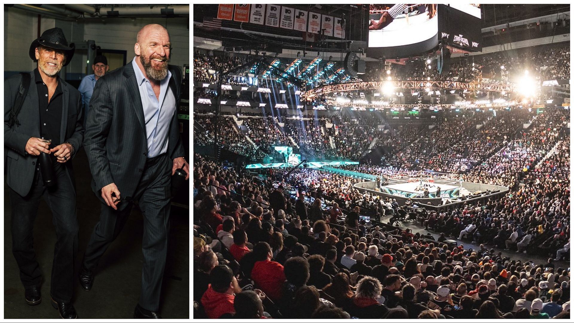 WWE bosses Shawn Michaels and Triple H at the 2024 Royal Rumble, NXT Stand &amp; Deliver 2024 packs the Wells Fargo Center