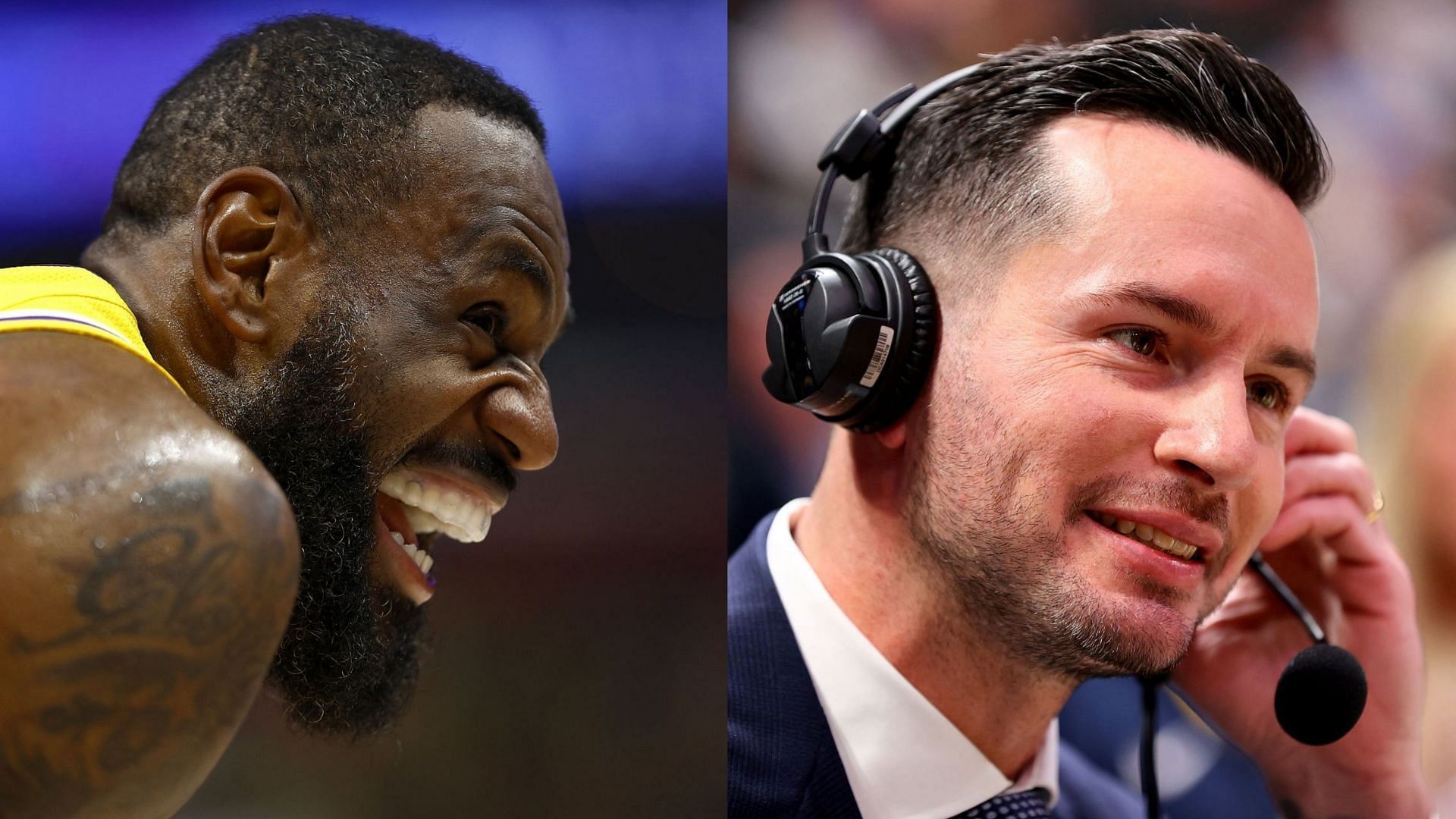 LeBron James hilariously admits to checking out his own highlights while being grilled by JJ Redick