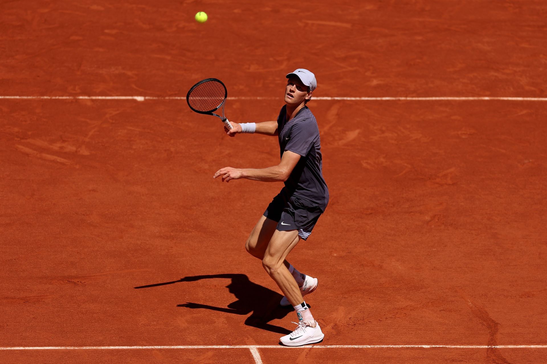 Jannik Sinner at the 2023 French Open - Day Five