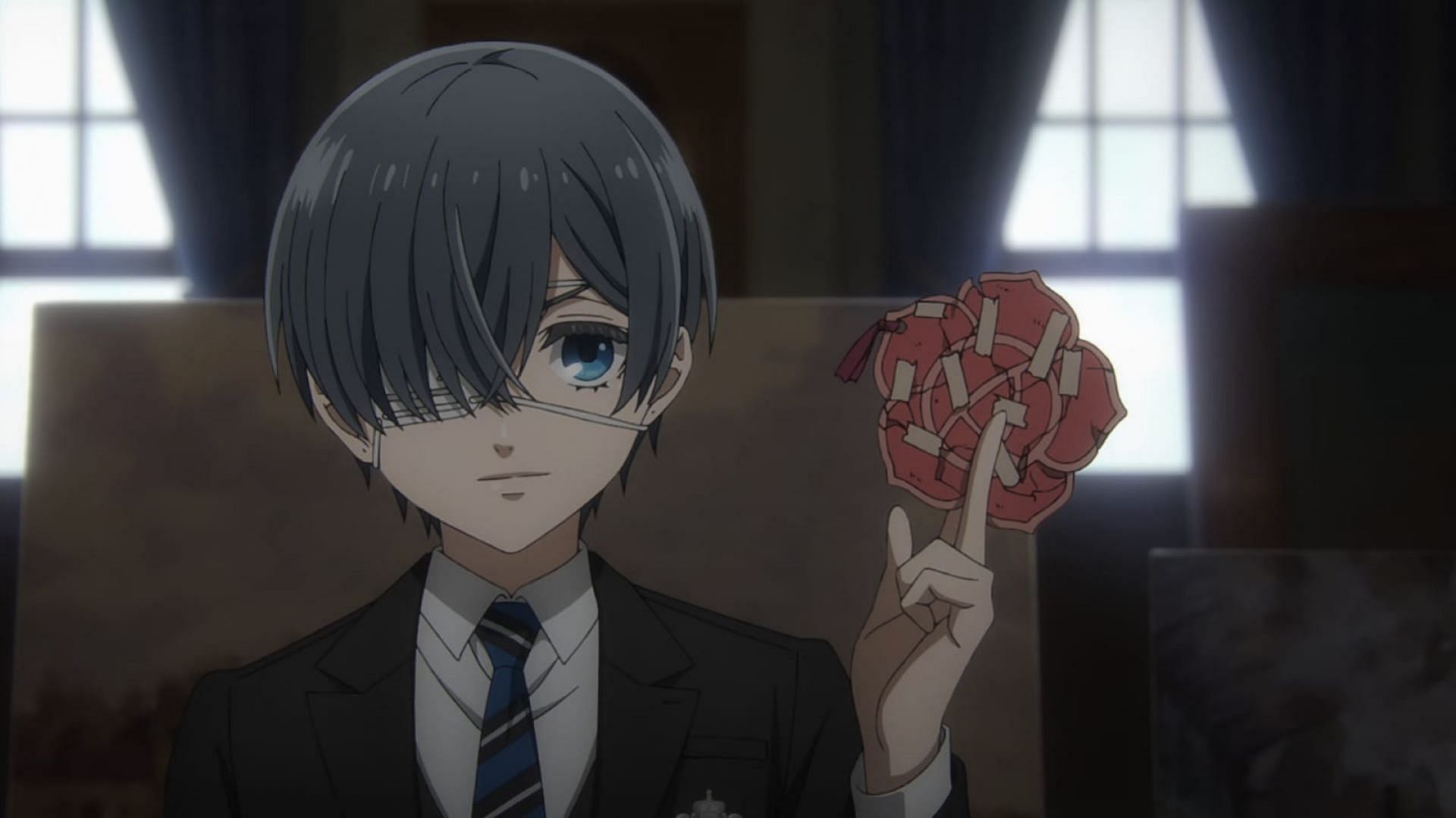 Ciel shows the letters to Maurice (Image via Cloverworks)