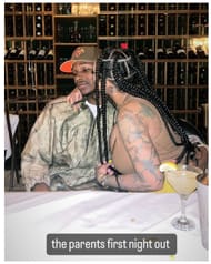 Anthony Edwards and girlfriend Jeanine Robel enjoying company time together