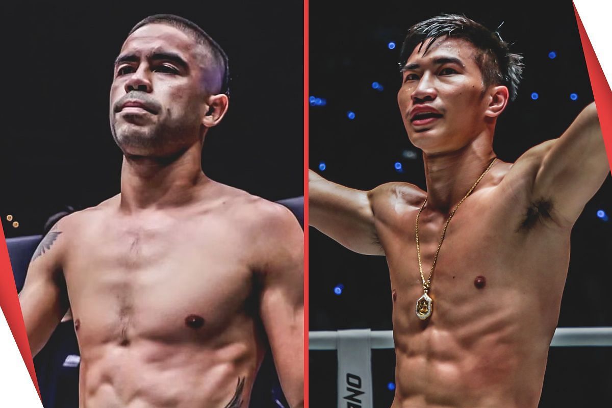 Danial Williams (left) and Tawanchai PK Saenchai (right) | Image credit: ONE Championship