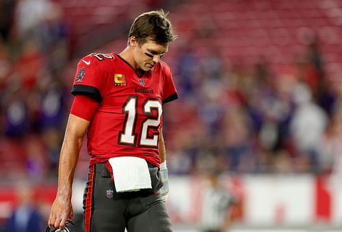 Tom Brady during Baltimore Ravens vs. Tampa Bay Buccaneers