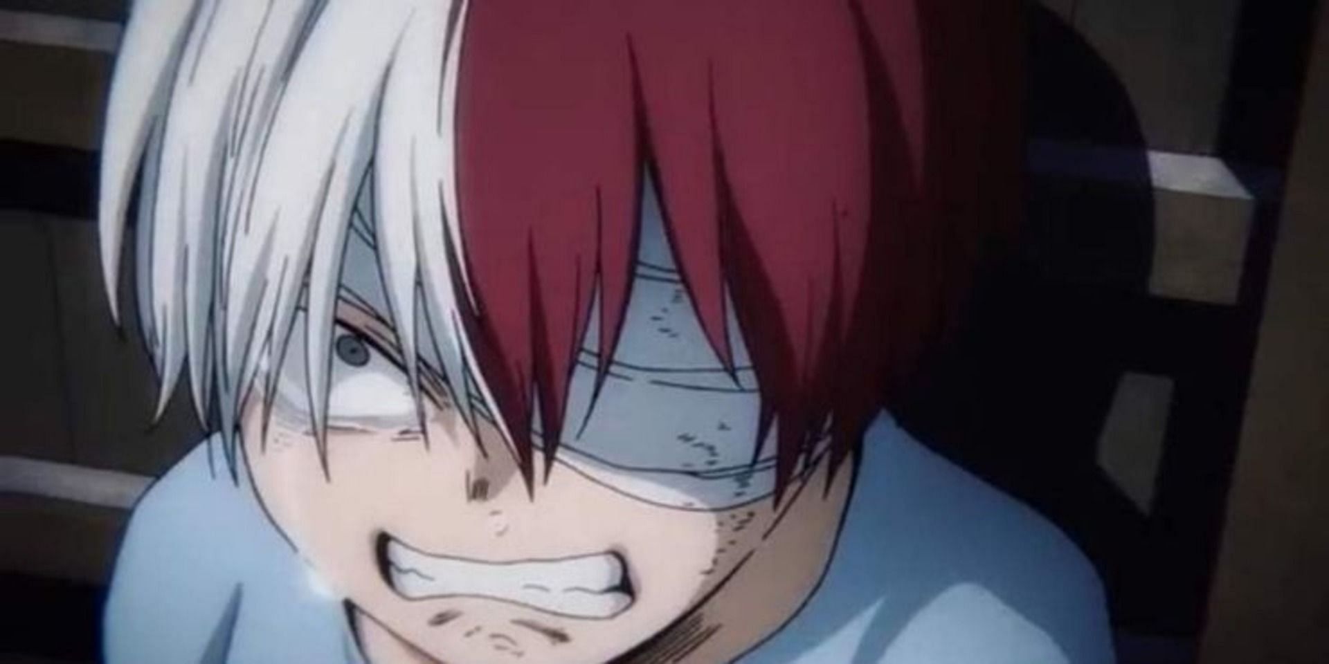 Shoto Todoroki (kid) in My Hero Academia (Image via Studio Bones)