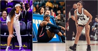 "Wait was that screen not set clean?": Angel Reese jumps on Aaliyah Edwards' controversial foul against Gabbie Marshall in Final Four