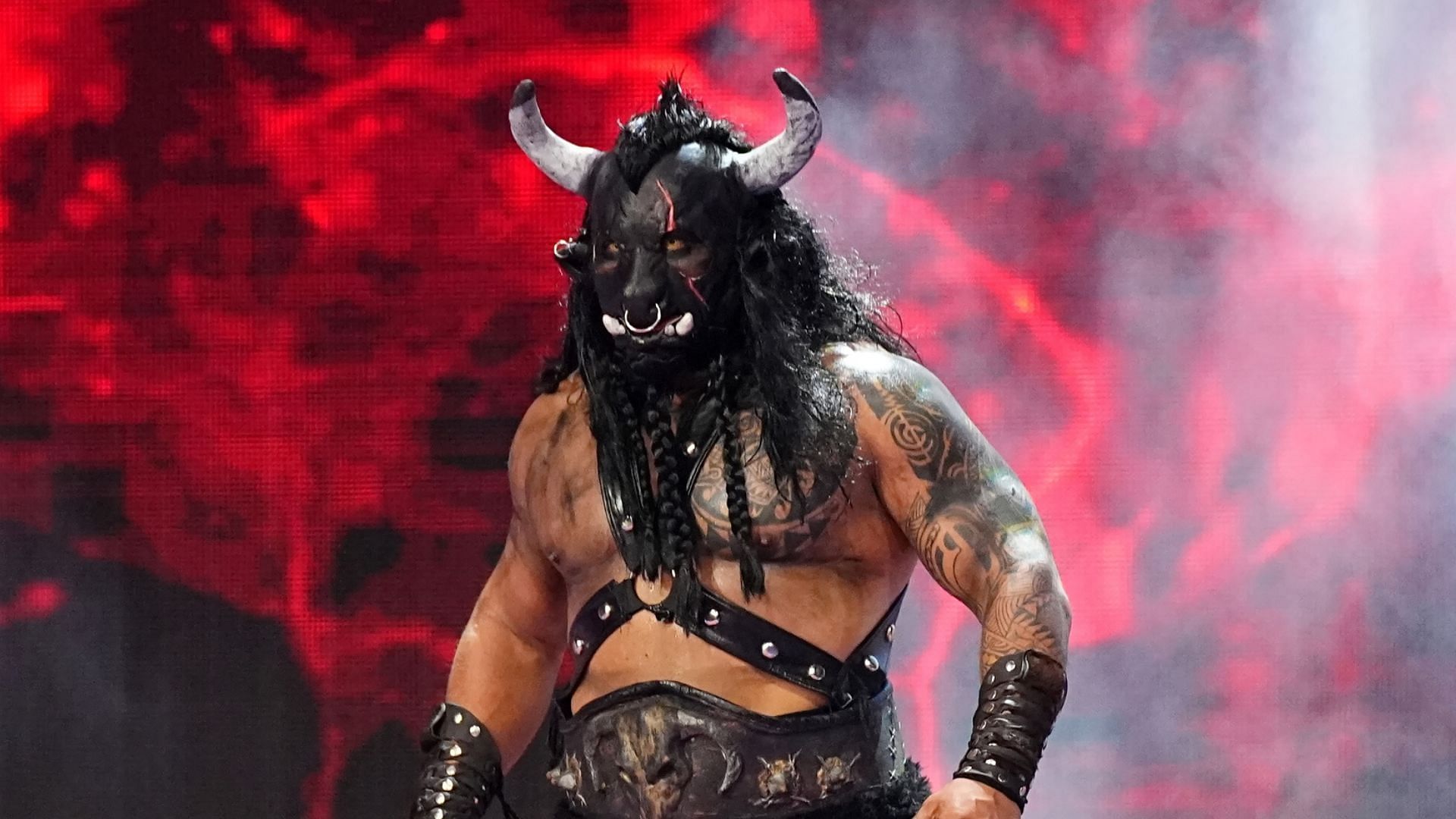 Black Taurus is a luchador who has made sporadic appearances on AEW and ROH [Photo courtesy of AEW