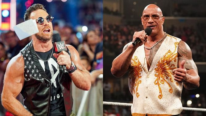 LA Knight sends an interesting message aimed at The Rock ahead of WrestleMania 40