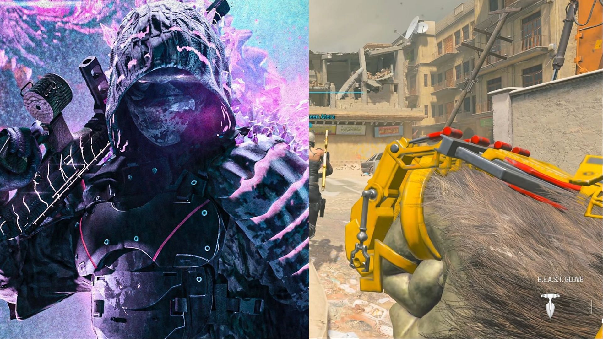 Beast Glove Melee weapon in Warzone and MW3