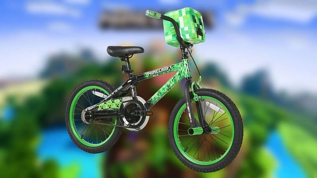 How To Get The Minecraft Creeper-themed Bicycle