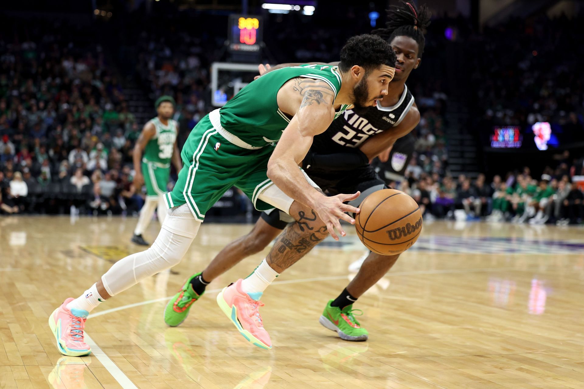 Boston Celtics v Sacramento Kings