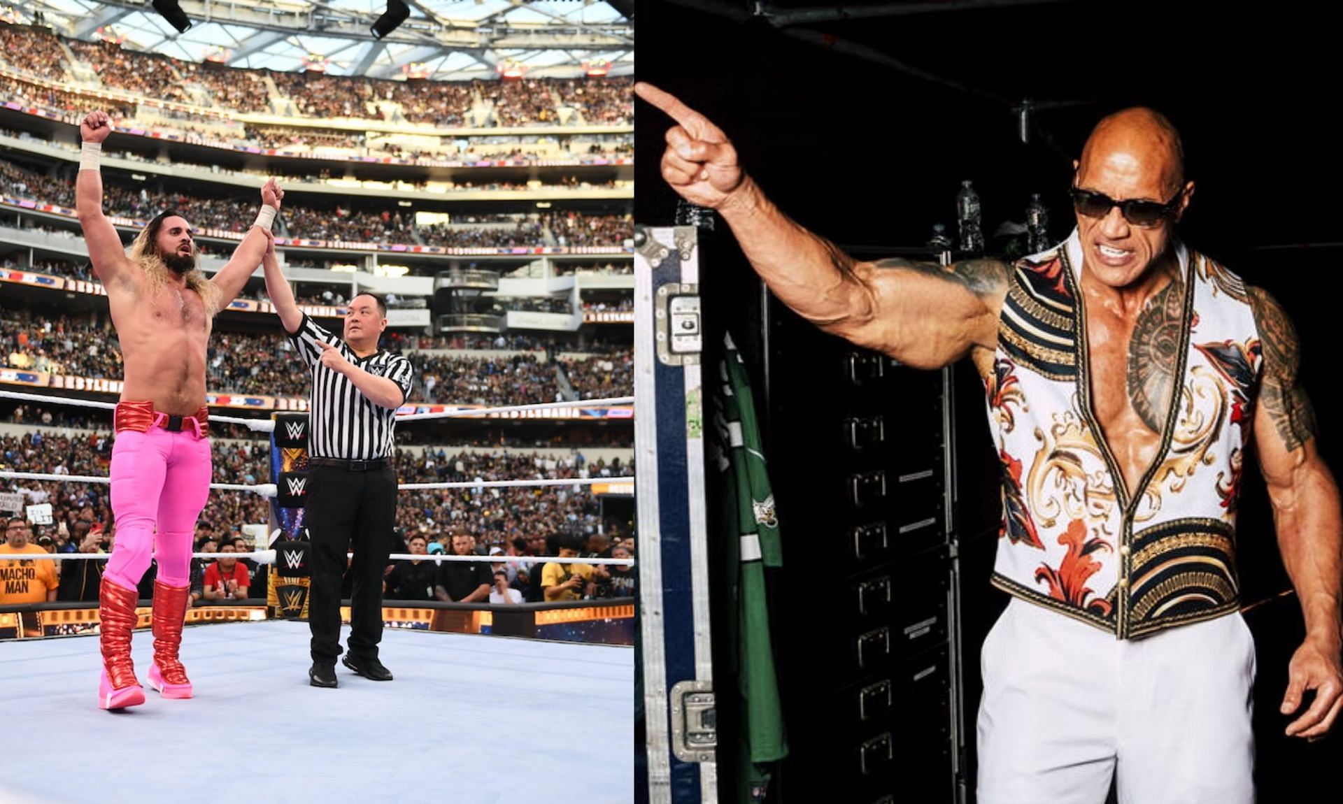 WWE दिग्गज द रॉक ने सैथ रॉलिंस की तारीफ की 