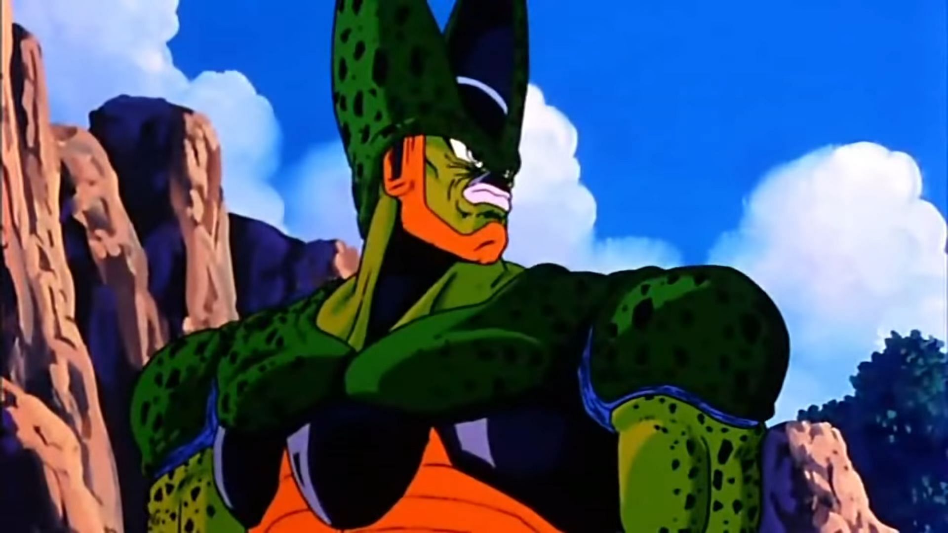 Imperfect Cell as seen in Dragon Ball Z (Image via Toei Animation)
