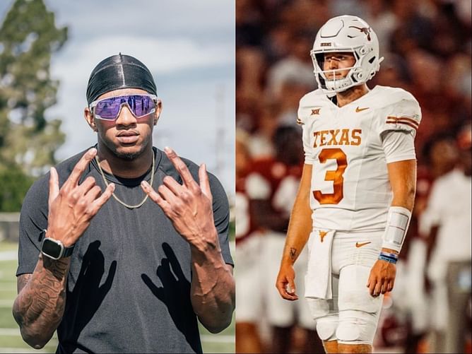 "It definitely left a dry taste in our mouth": Texas QB Quinn Ewers on playoff loss to Michael Penix Jr's Washington last season
