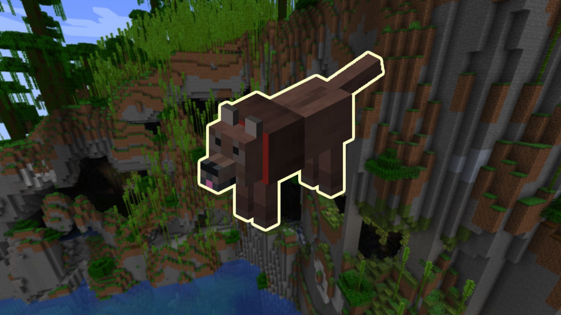 Mars might have been a hit towards the future Minecraft wolf types (Image via Mojang)