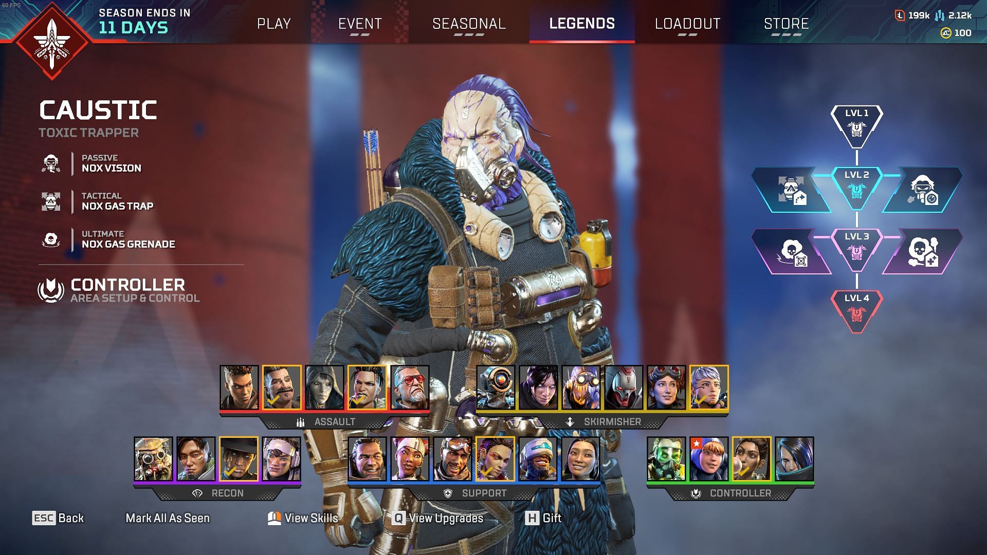 Caustic (Image via Apex Legends)