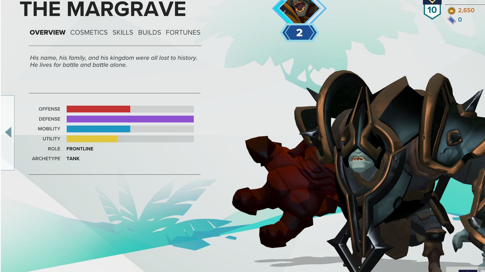 This beast is one of the most fearsome heroes in Gigantic Rampage Edition (Image via Arc Games)