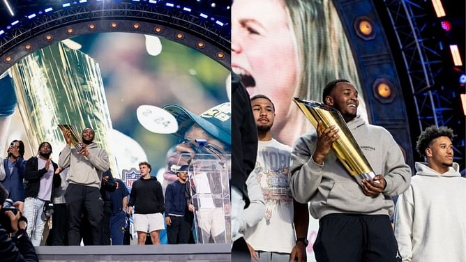 WATCH: 2023 National Championship team gets honored on stage during Day 2 of 2024 NFL Draft
