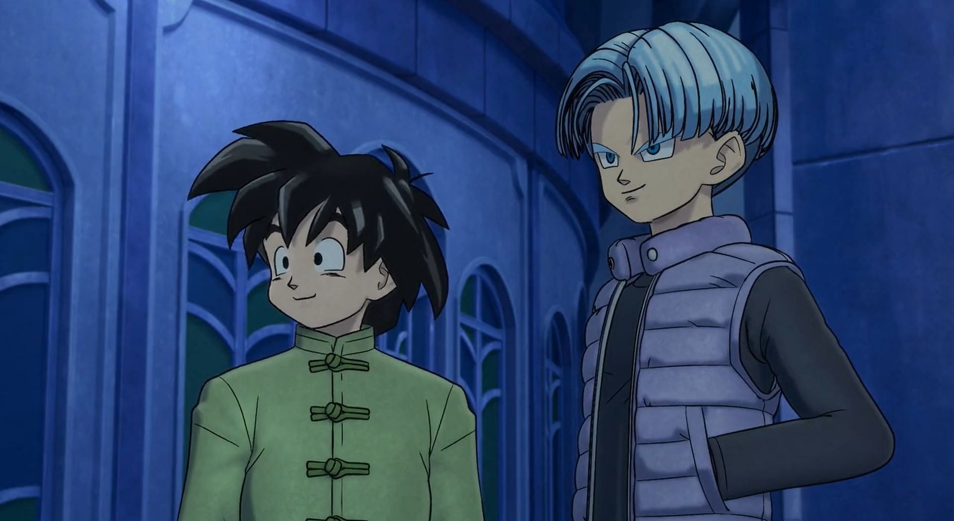 Goten and Trunks as seen in Dragon Ball Super: SUPER HERO (Image via Toei Animation)