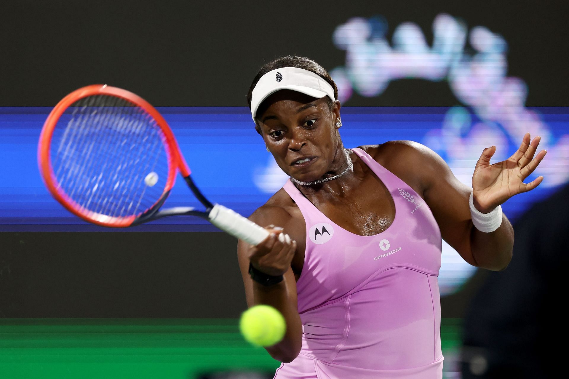 Stephens at the Dubai Duty Free Tennis Championships - Day 3