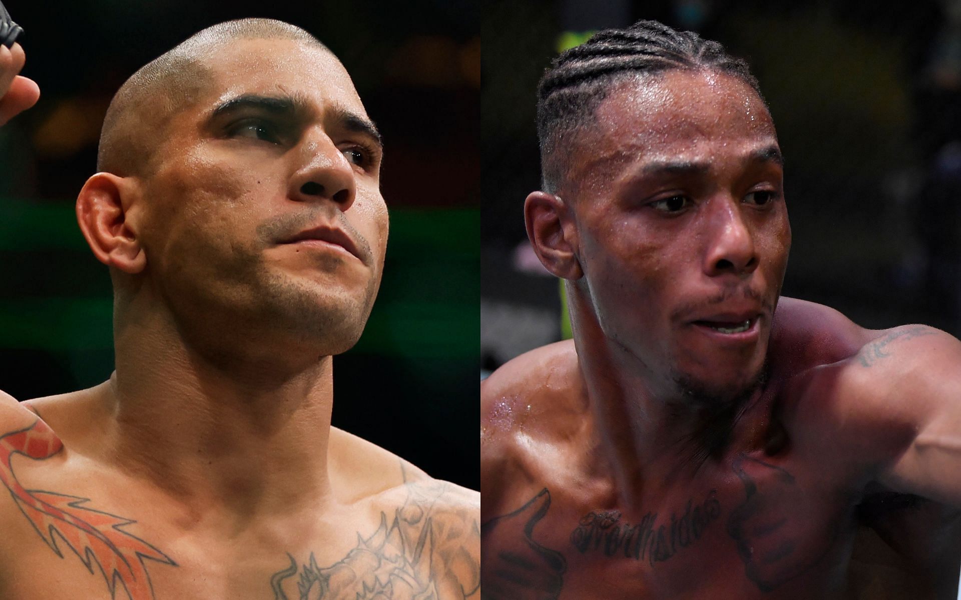 Alex Pereira (left) will face Jamahal Hill (right) in the main event match of UFC 300 [Images courtesy: Getty Images]
