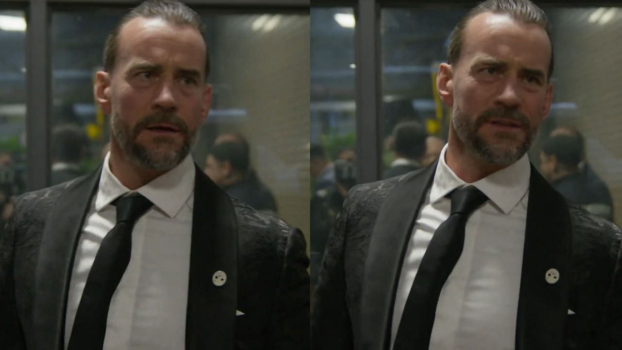 Punk was emotional while meeting Heyman after his speech (via WWE