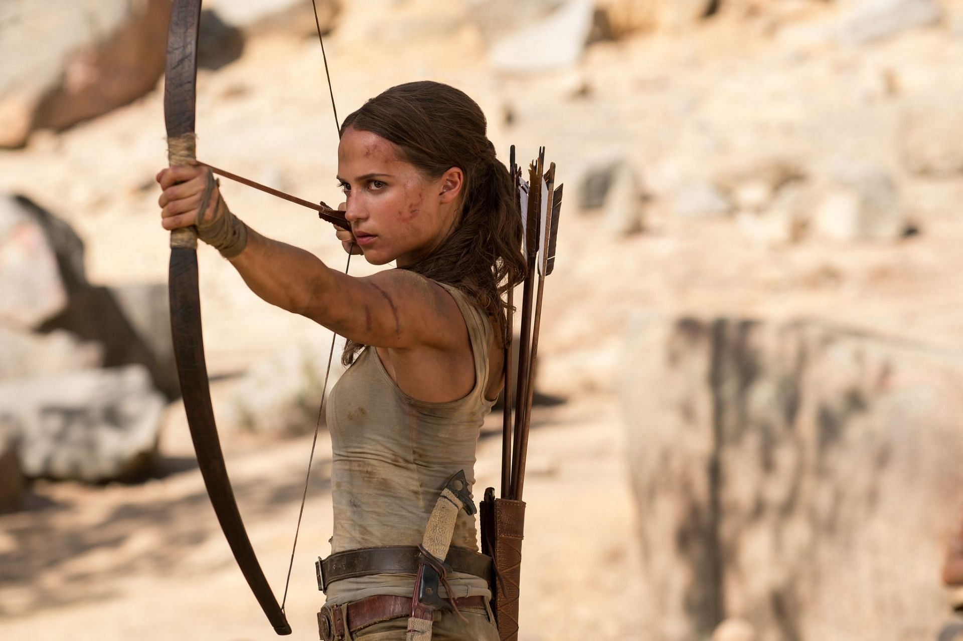 A still from Tomb Raider (Image via Warner Bros)
