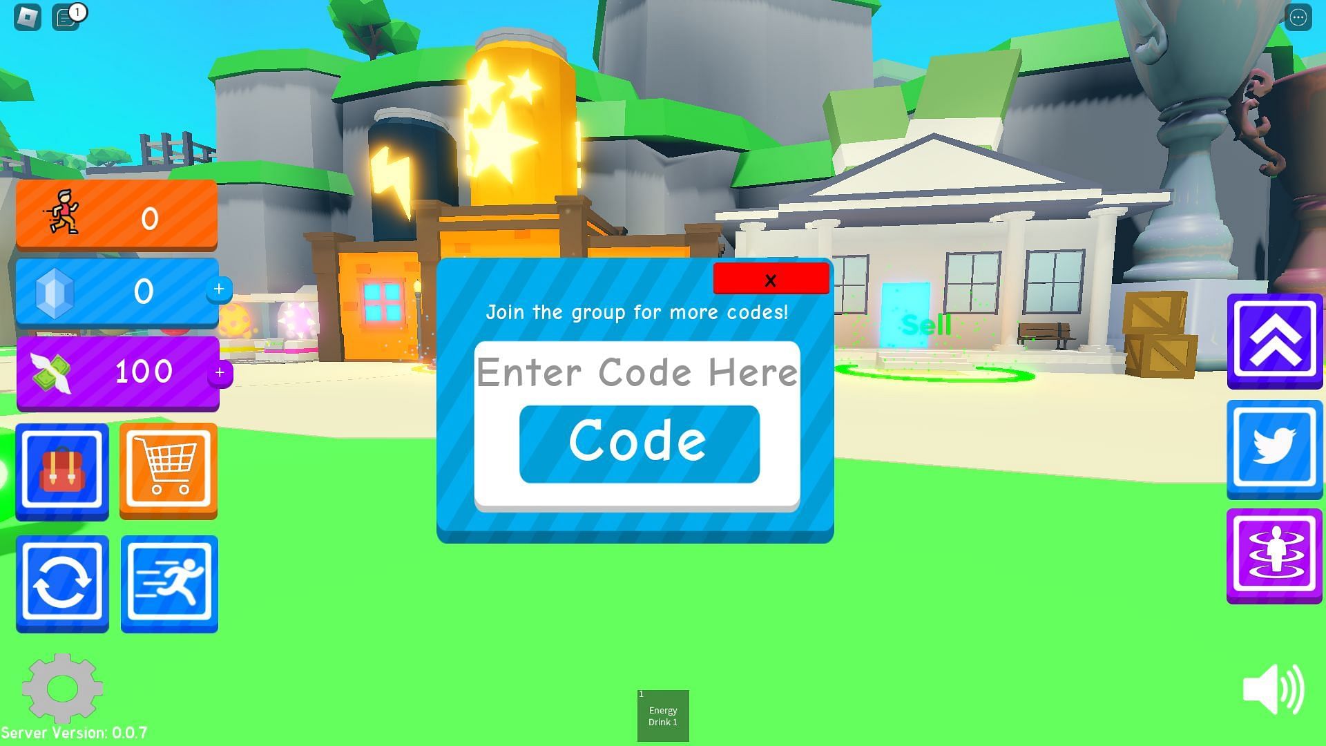 Active codes for Speed Simulator (Image via Roblox)
