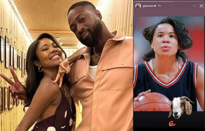 Dwyane Wade’s wife Gabrielle Union declares Dawn Staley GOAT after NCAA triumph