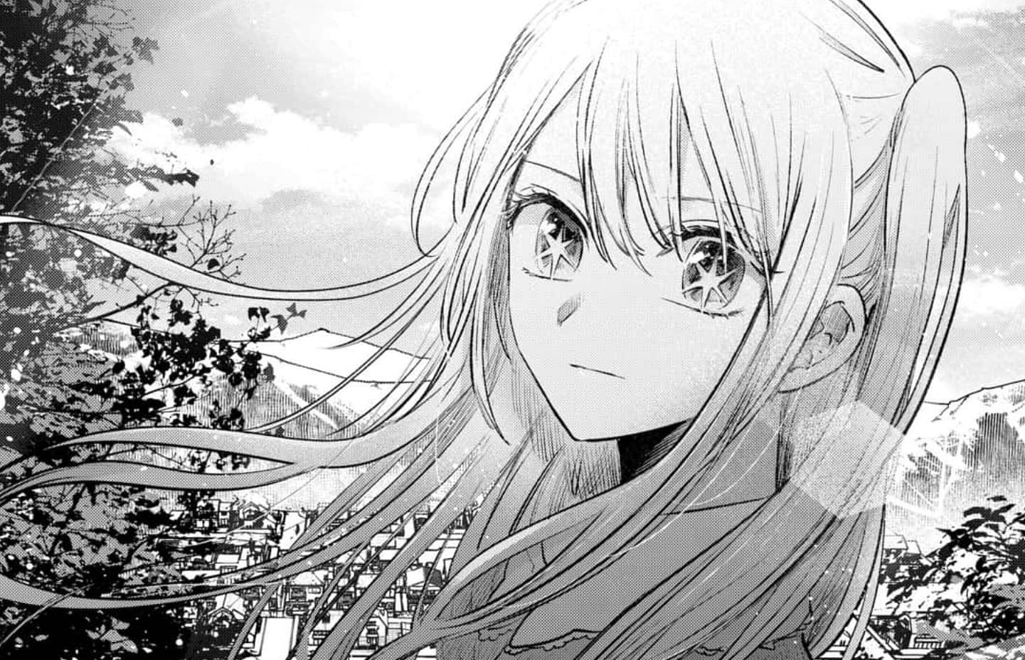 Ruby Hoshino as seen in Oshi no Ko manga (Image via Shueisha)