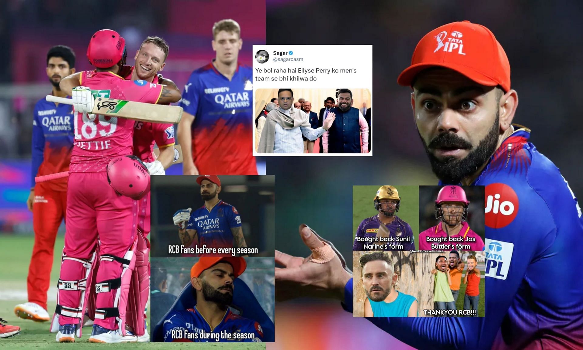 Top 10 funny memes from the latest IPL match.