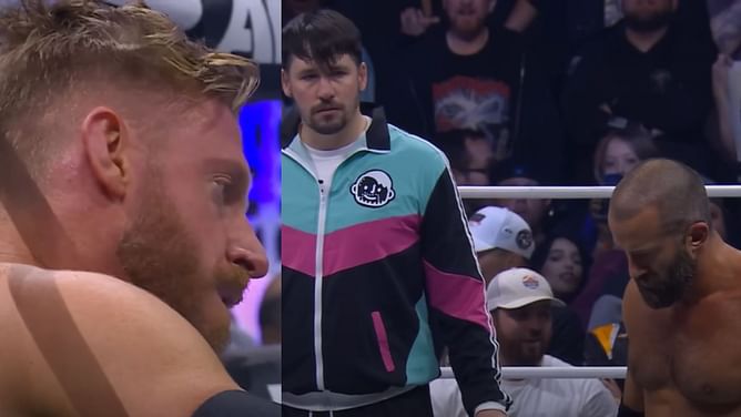 Chuck Taylor finally chooses a side between Orange Cassidy and Trent Beretta