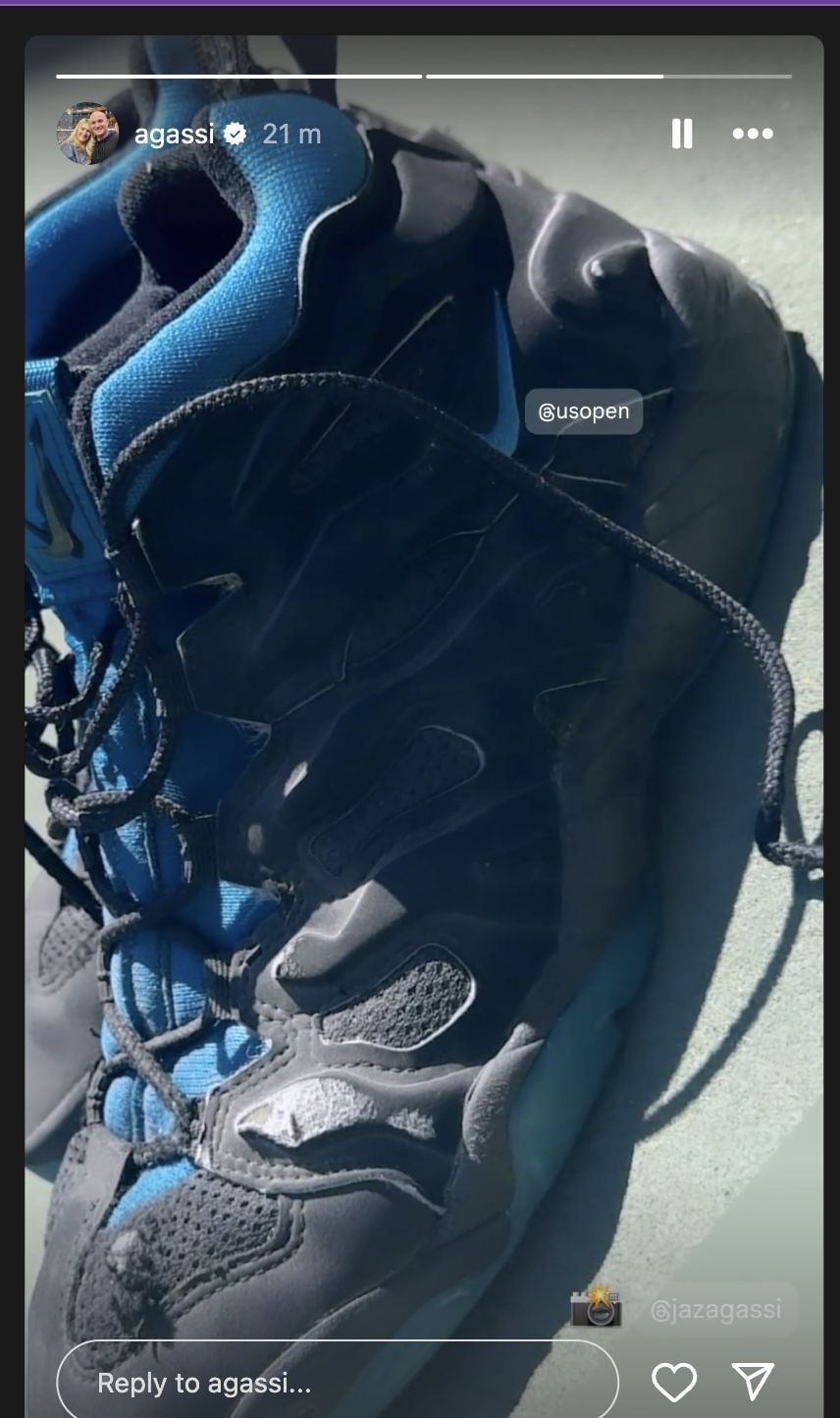 andre agassi sneakers 1995