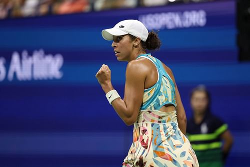 Madison Keys at the 2023 US Open - Day 11