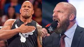 Triple H reacts after major announcement by The Rock 5 days before WrestleMania