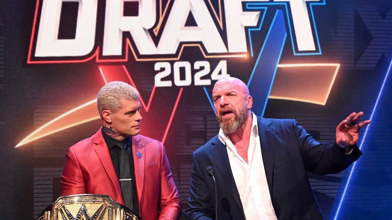 Triple H and Cody Rhodes announced the first draft picks
